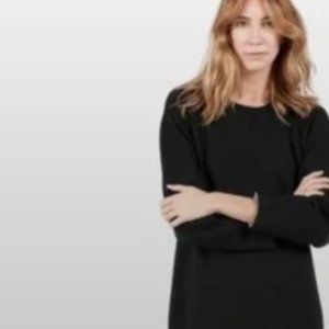 Everlane Black Scuba Dress